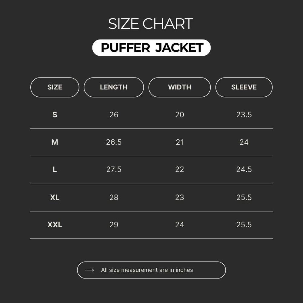 Full Sleeves Puffer Jacket R/L